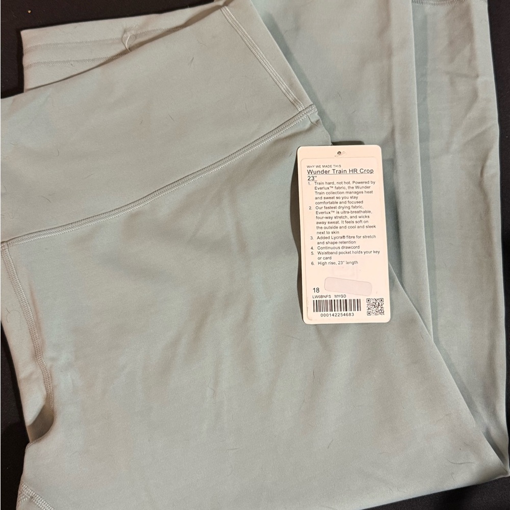 Lululemon Wunder Train High-Rise Crop Leggings